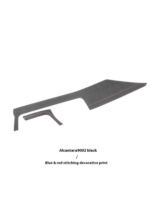 Modification Console Meter Platform Panel Decorative Sticker Suede Car Interior Decoration