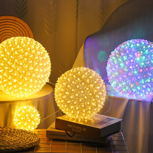 LED Colored Ceiling Lighting Chain Starry Sky Landscape Lamp