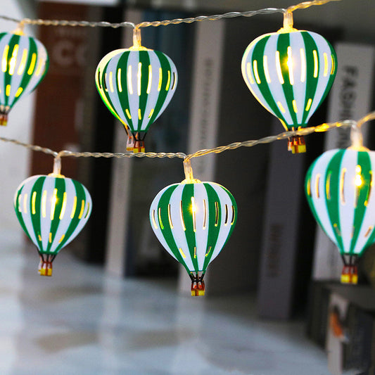 Iron Led Lighting Chain Indoor Battery Box Decorative Pendant
