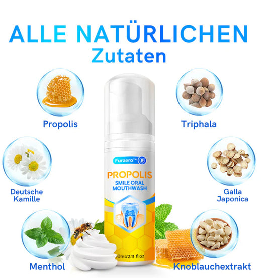 معجون أسنان رغوي لتنظيف الأسنان والعناية بها