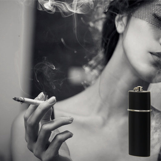 Portable Portable Creative Black Sealed Fashion Pocket Ashtray