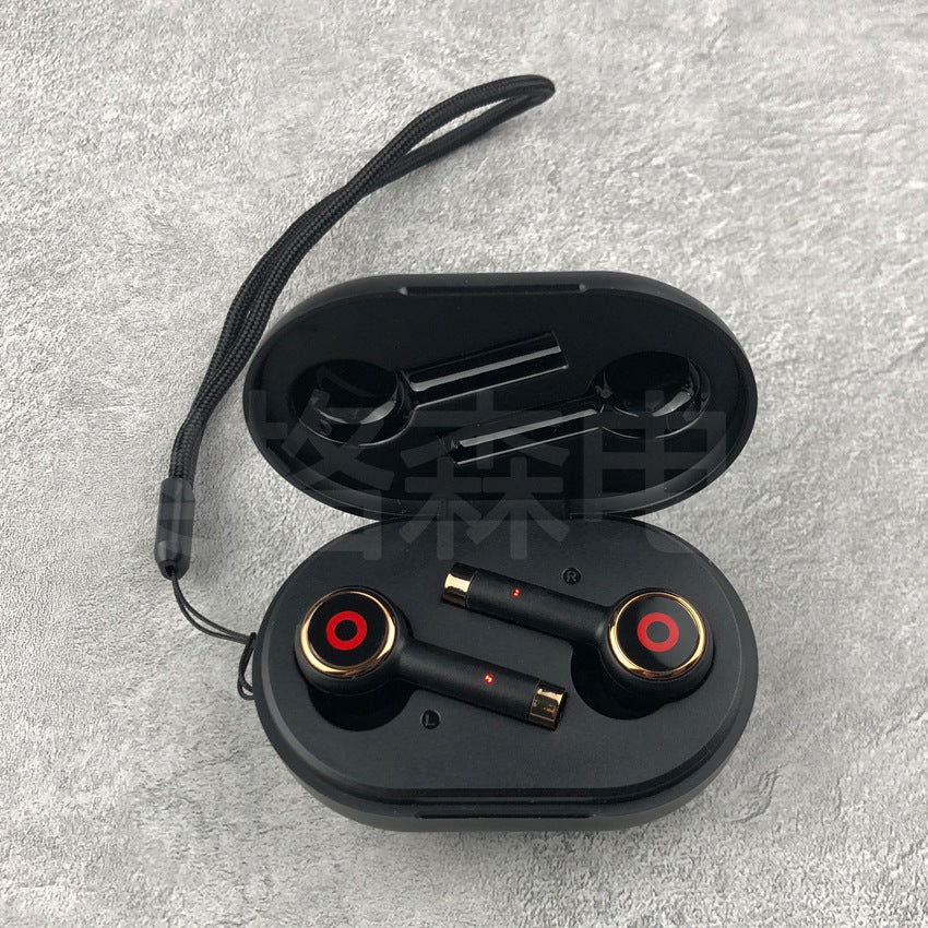 Portable digital display wireless headset