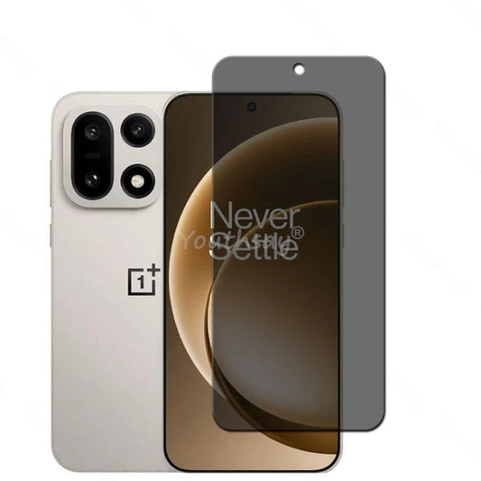 واقي شاشة زجاجي للخصوصية لهاتف OnePlus 15، واقي شاشة زجاجي مضاد للتجسس، واقي شاشة مقوى لهاتف OnePlus 15، فيلم حماية مقوى لهاتف OnePlus 15