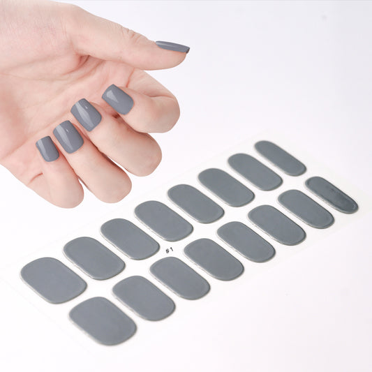 Cream Wind Gel Soft Nail Patch