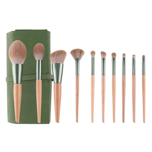Soft Face Powder Blush Makeup Brush Set