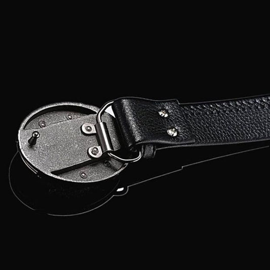 Smooth Buckle Self-defense Belt Knife Punk Buckle Head
