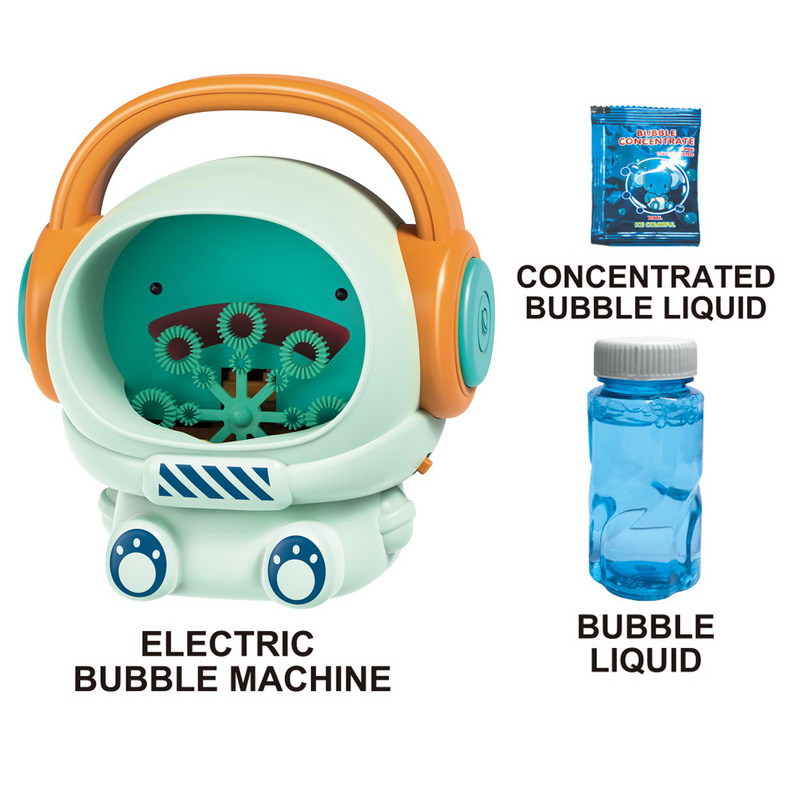 Childrens Electric Light And Sound Bubble Machine Toy