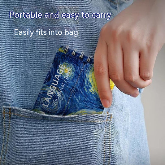 Portable Portable English Wordbook Pockets Notebook
