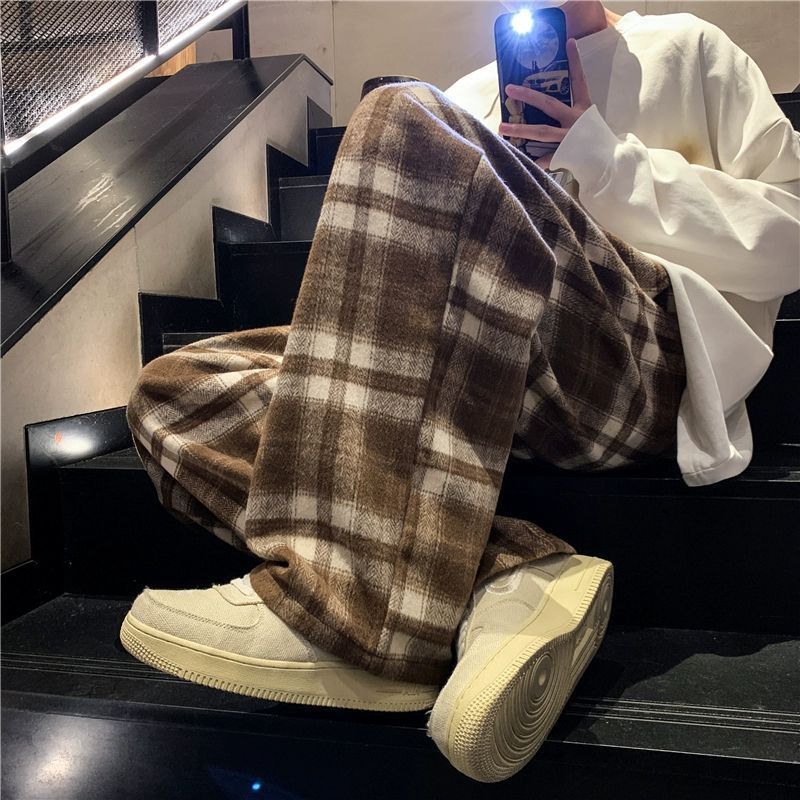 Trendy Brand Loose Wide-leg Straight-leg Pants