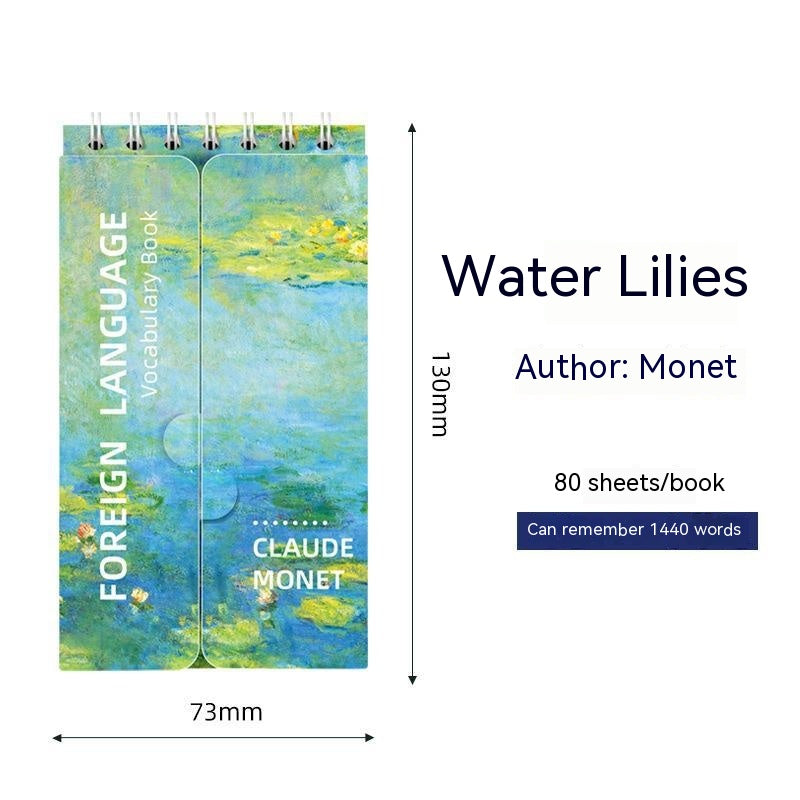 Portable Portable English Wordbook Pockets Notebook