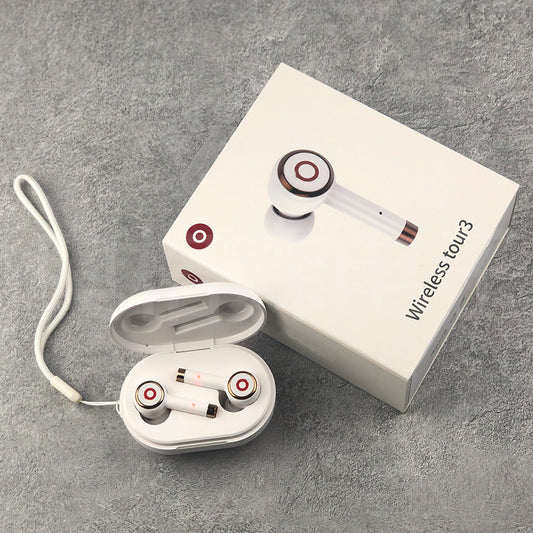 Portable digital display wireless headset