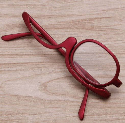 Makeup reading glasses
