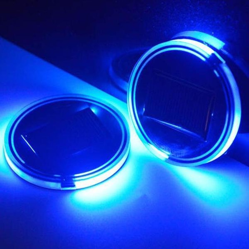 سجادات أكواب تعمل بالطاقة الشمسية مزودة بإضاءة LED
