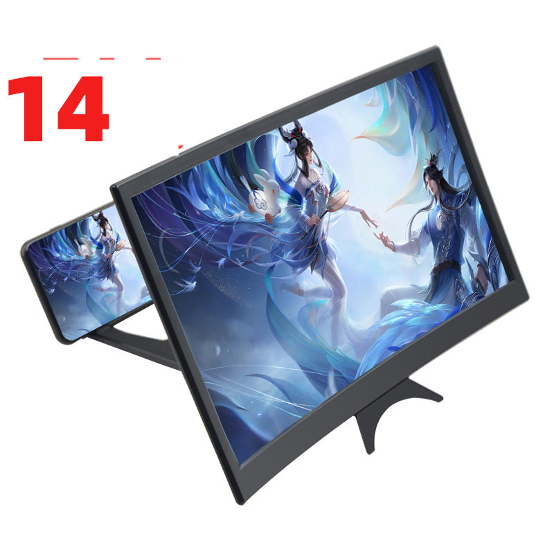 एप्पल मोबाइल फोन स्क्रीन मैग्नीफायर के साथ संगत, बड़ा दृश्य क्षेत्र।