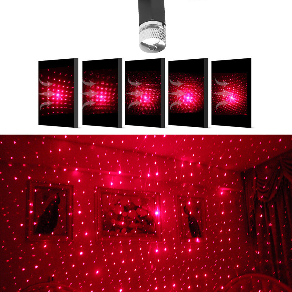 Car Tent Bedroom Outdoor Usb Laser Starry Sky Light Projection Effect Highlight Effect Decorative Light