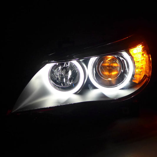 Bright LED Daytime Running Light Modified Fog Light Headlight Angel Eye Aperture