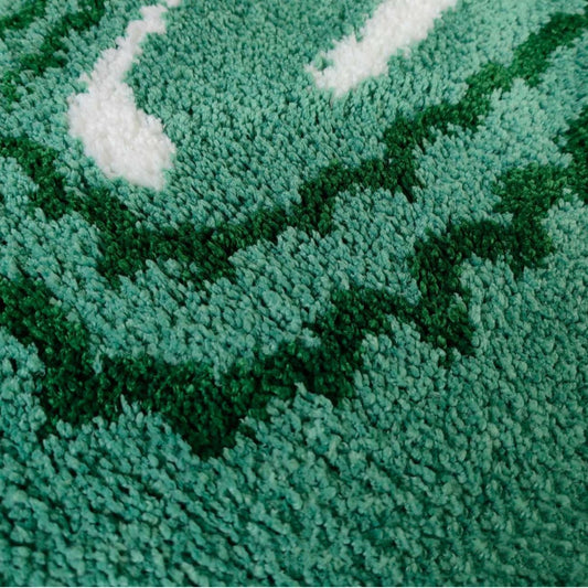 Household Plush Cartoon Flocking Ground Mats