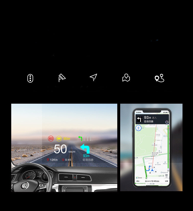 جهاز عرض نظام الملاحة OBD للسيارات