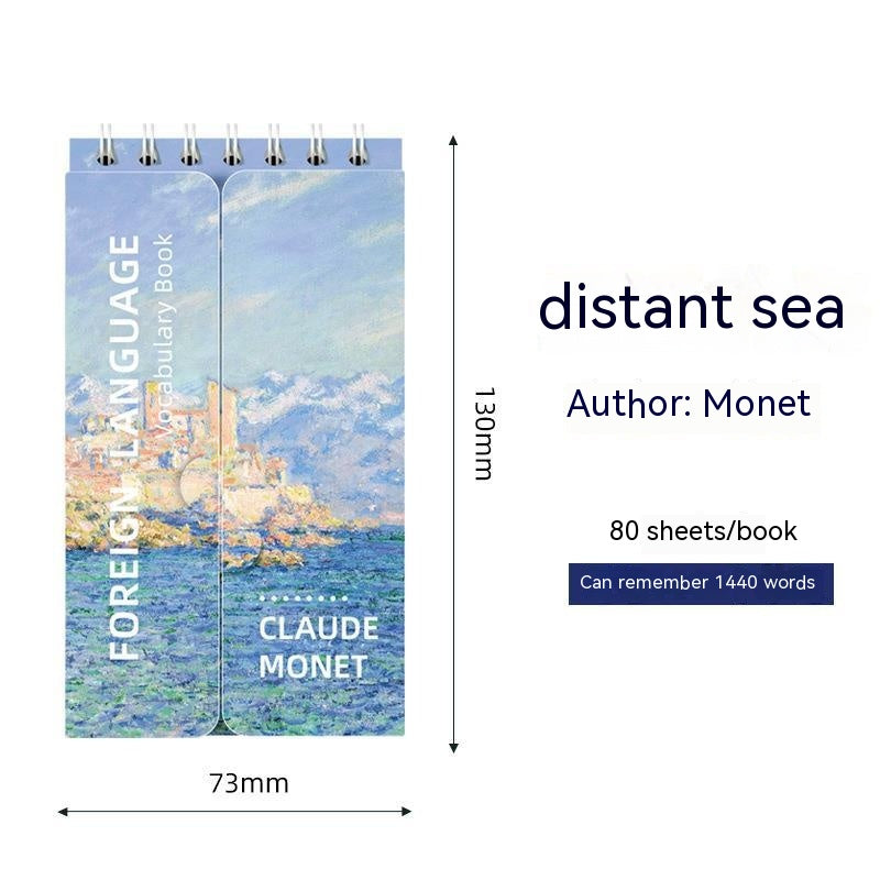 Portable Portable English Wordbook Pockets Notebook
