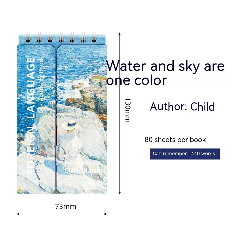 Portable Portable English Wordbook Pockets Notebook