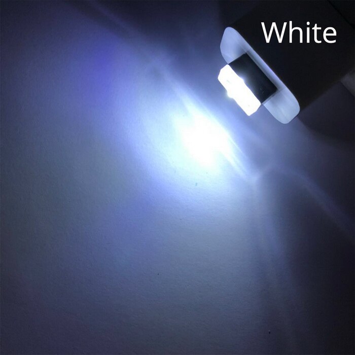 مصباح ليلي صغير داخلي للسيارة يعمل بمنفذ USB