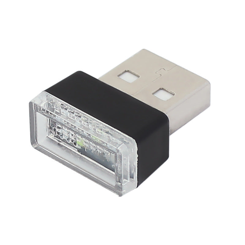 مصباح ليلي صغير داخلي للسيارة يعمل بمنفذ USB
