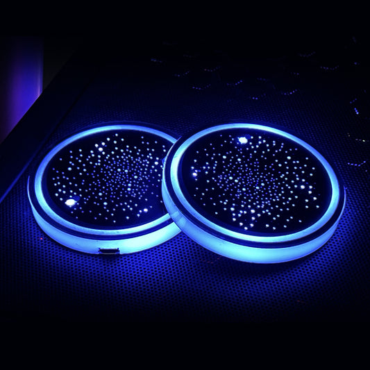 Car LED Light-emitting Coasters Ambience Light