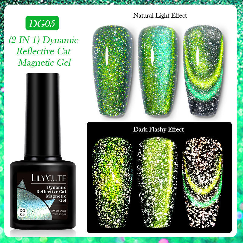 Diamond In The Debris Cat Eye Series Nail Polish Gel
