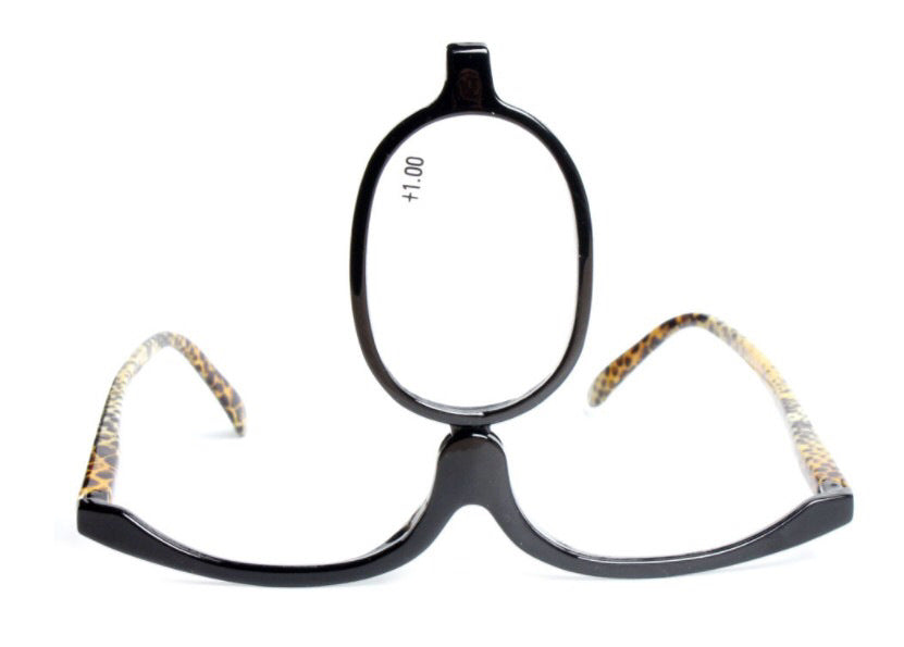 Makeup reading glasses