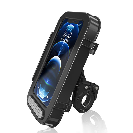 Bicycle Mobile Phone Holder Rearview Mirror Waterproof Electric Car Motorcycle Mobile Phone Holder