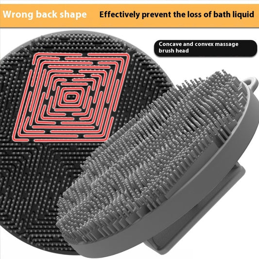 Silicone Massage Brush Head Bath Brush Silicone Bath Brush