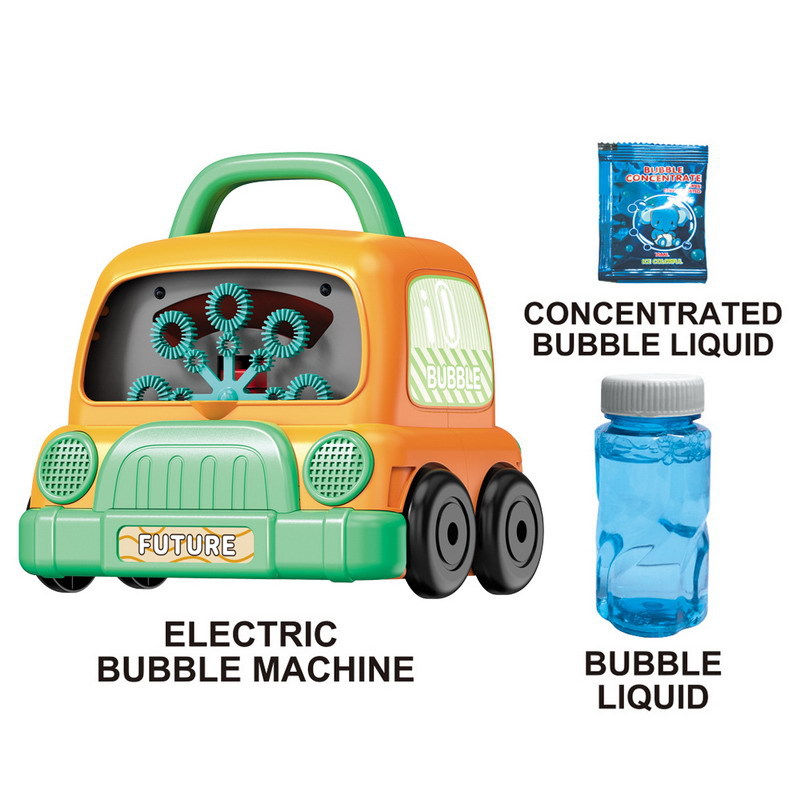 Childrens Electric Light And Sound Bubble Machine Toy