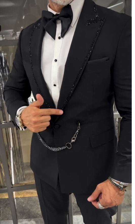 Men's Metal Buckle 2-Piece Set