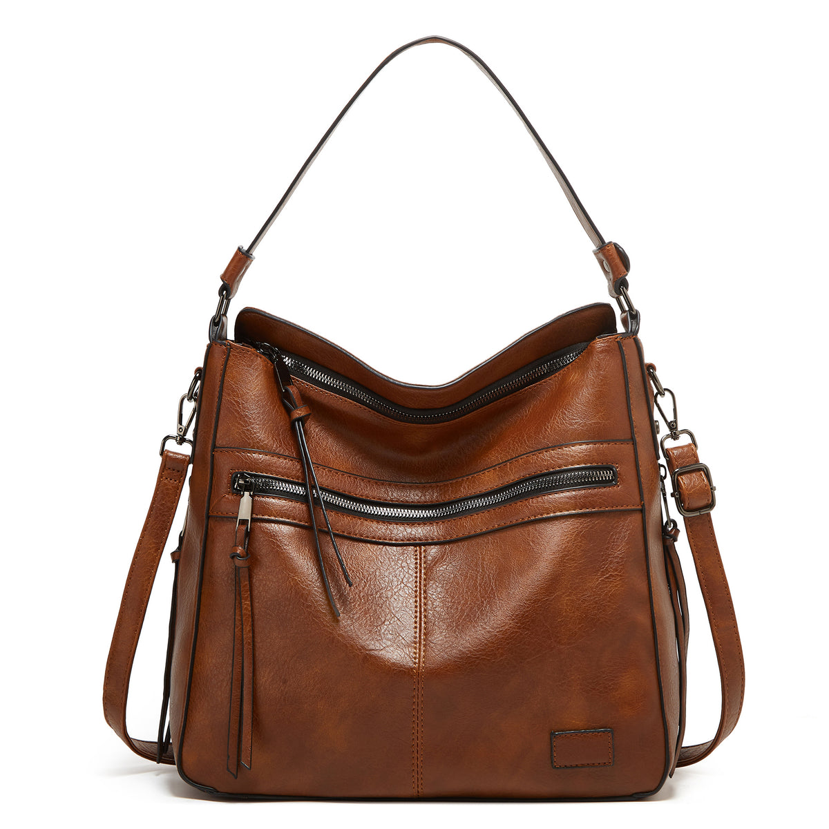 Women's Handbag Fashion Zipper Shoulder Crossbody Bags Casual Commuting Large Capacity Totes
