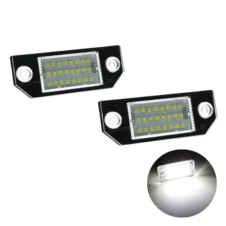 For Ford License Plate Light Ford Focus C-MAX MK2 03-08 LED License Plate Light