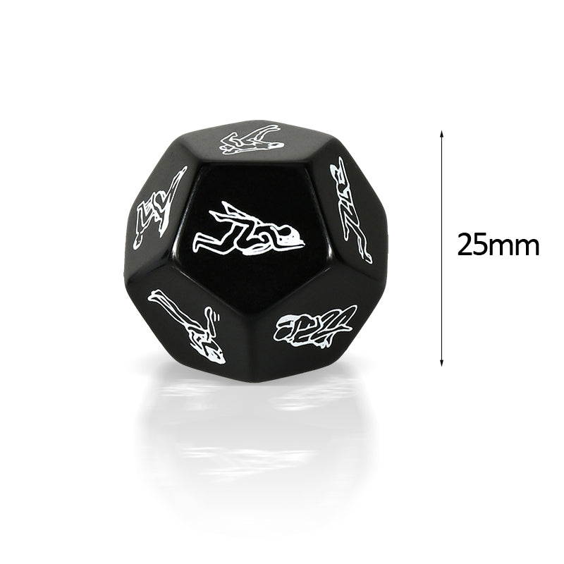 Couple Playing Props 12-sided Posture Dice