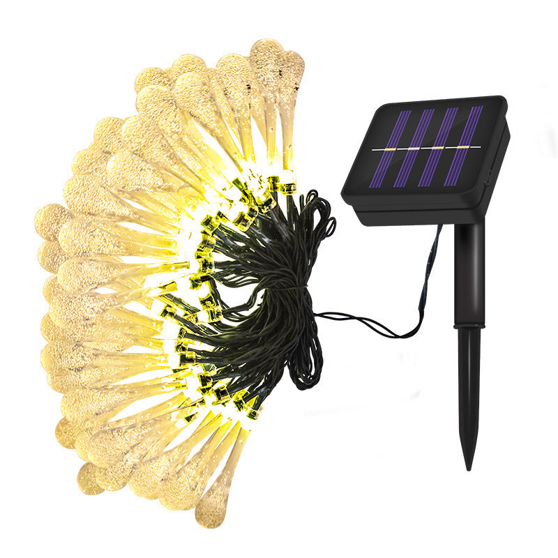 Led Water Drop Lighting Chain Usb Outdoor Decorative Lamp