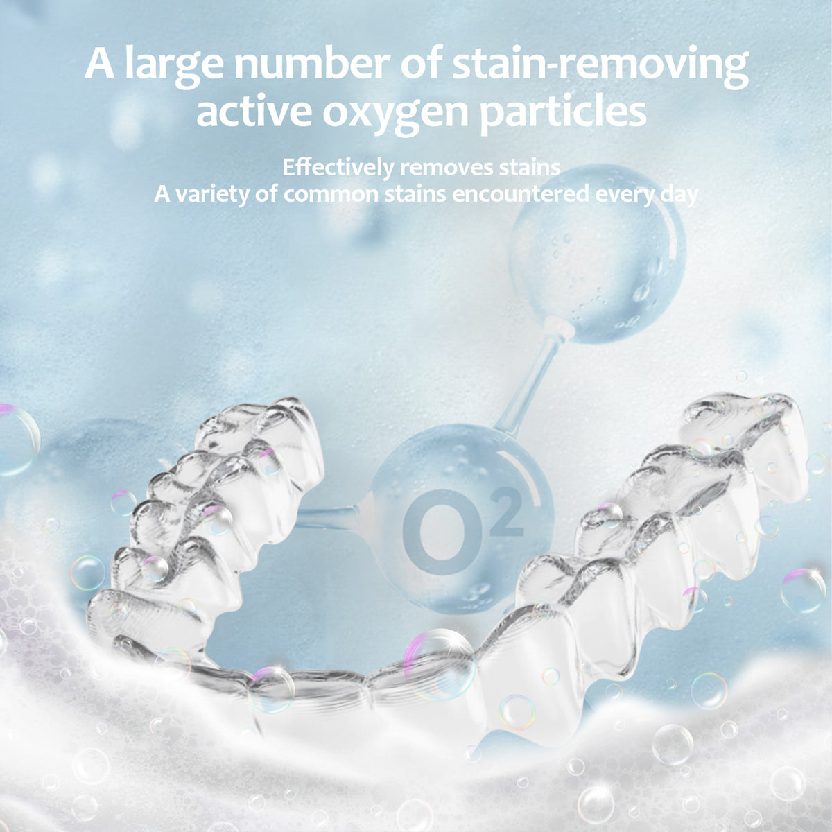 Tooth Socket Brace Foamed Cleaner