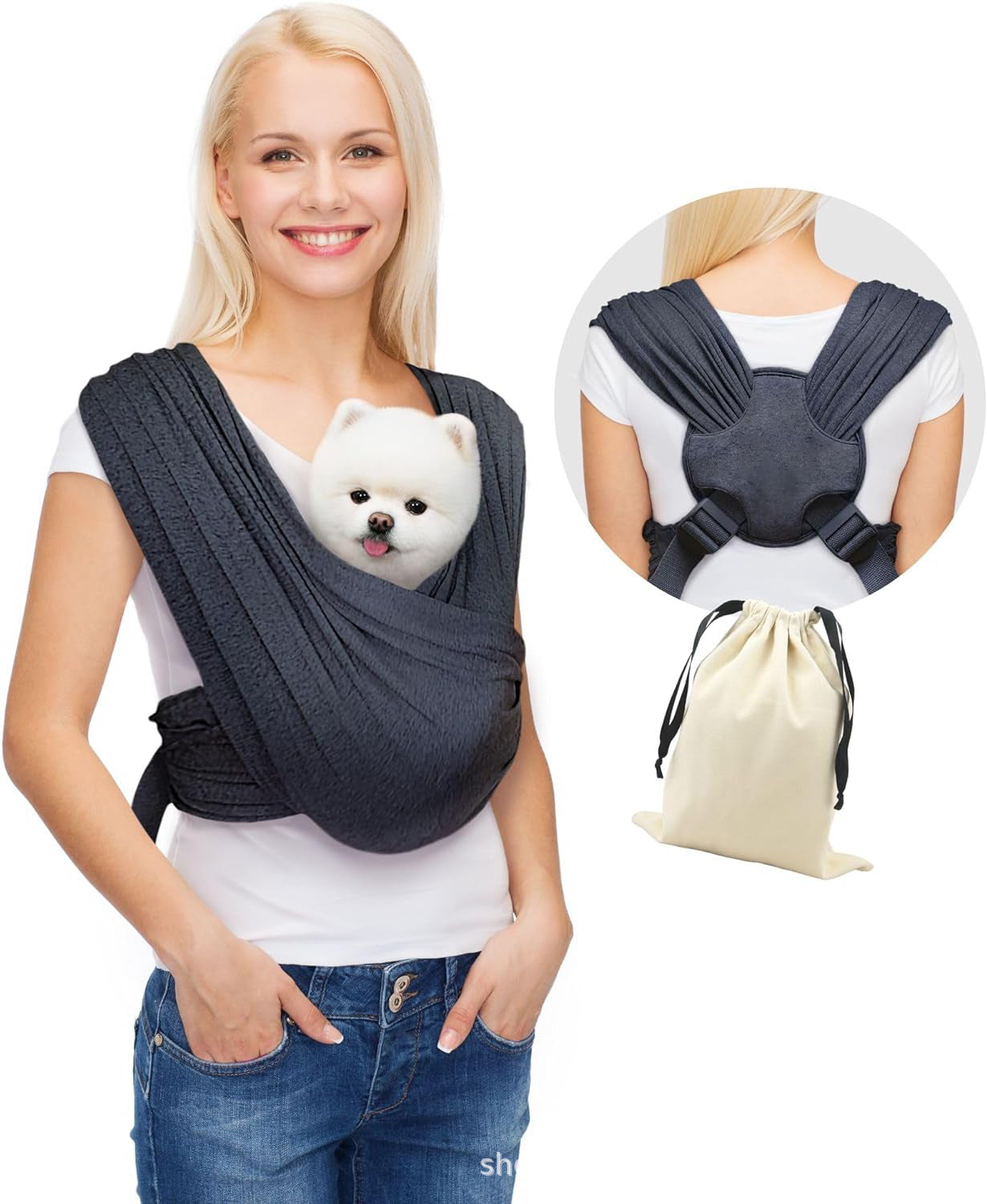 PET Cloth With Bag Breathable Comfortable Dogs And Cats Travel Bag