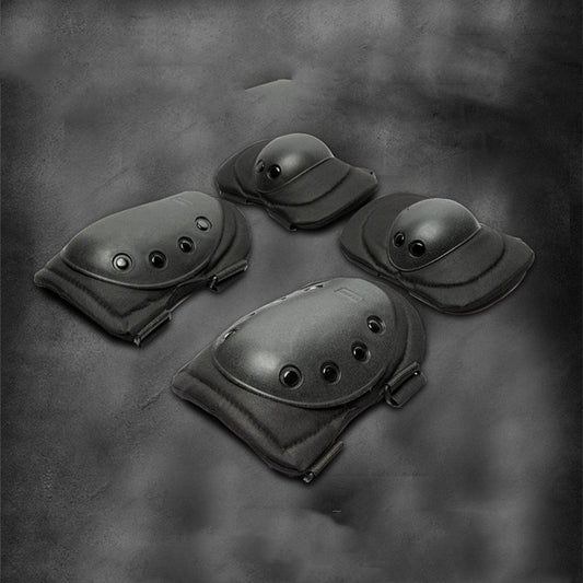 مجموعة واقيات الركبة والمرفق مكونة من 4 قطع