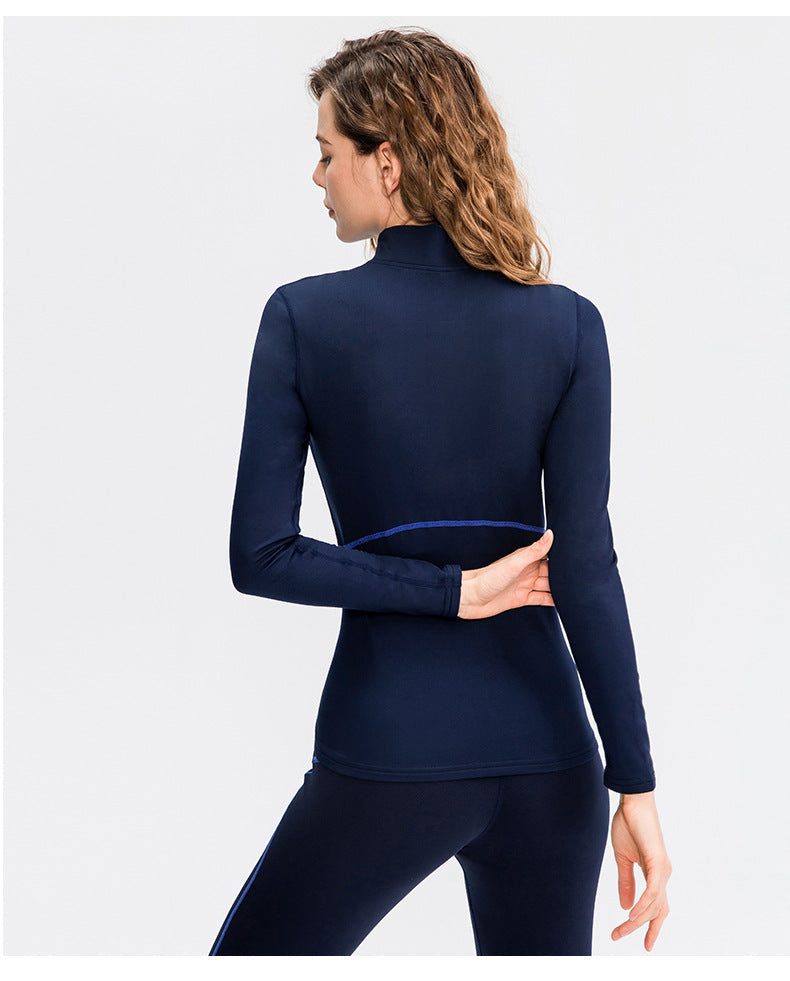 High Elastic Tight Sport Running Training Yoga Fitness Suit
