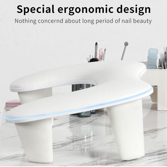 Portable Removable Bracket For Two-hand Nail Pillow