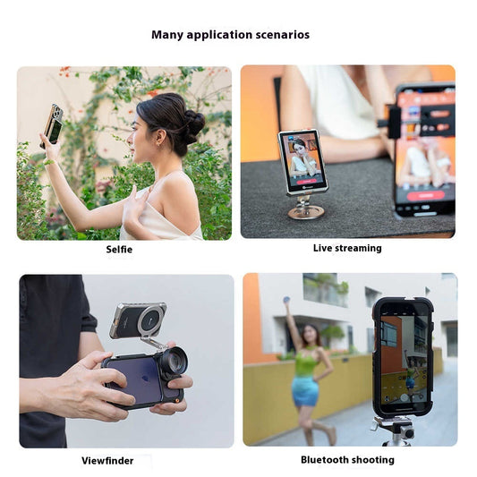 Display Screen Image Mobile Phone Wireless Magnetic Screen Rear Selfie