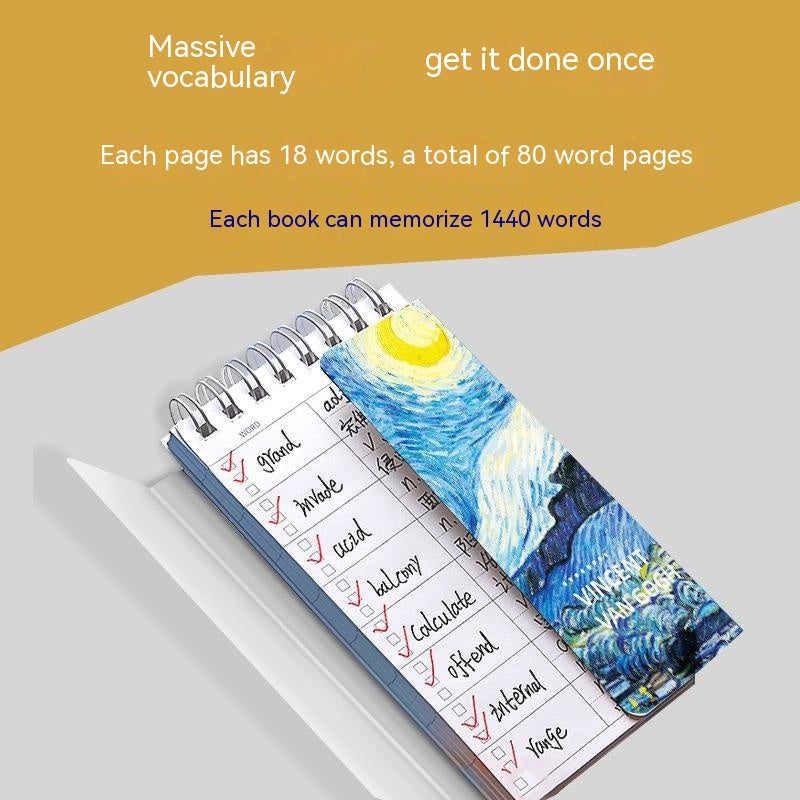 Portable Portable English Wordbook Pockets Notebook