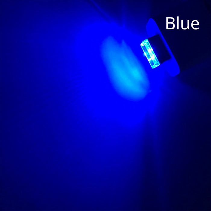مصباح ليلي صغير داخلي للسيارة يعمل بمنفذ USB