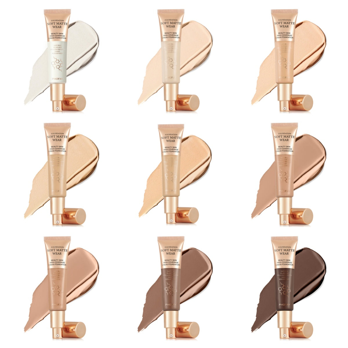 PHOFAY Full Coverage Foundation