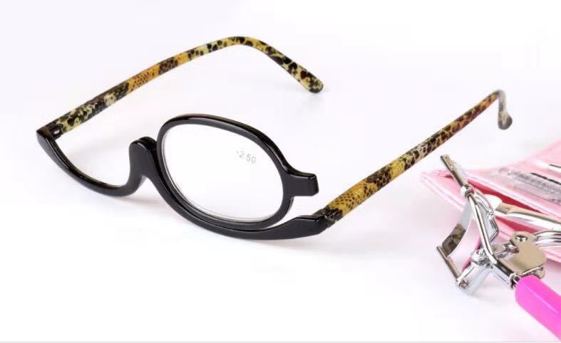 Makeup reading glasses