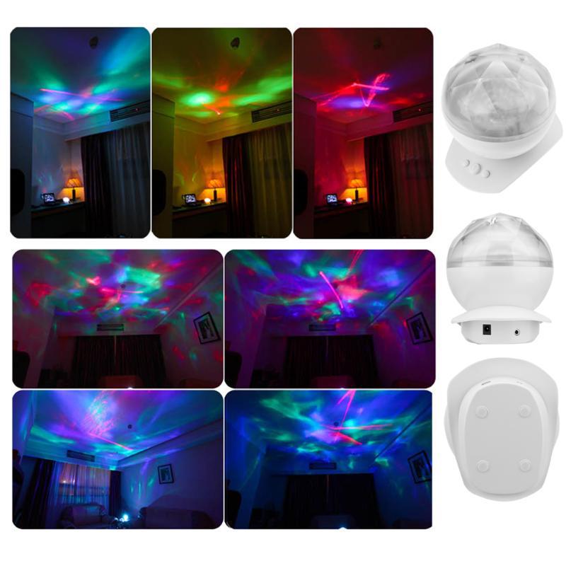 مصباح ليلي LED ملون