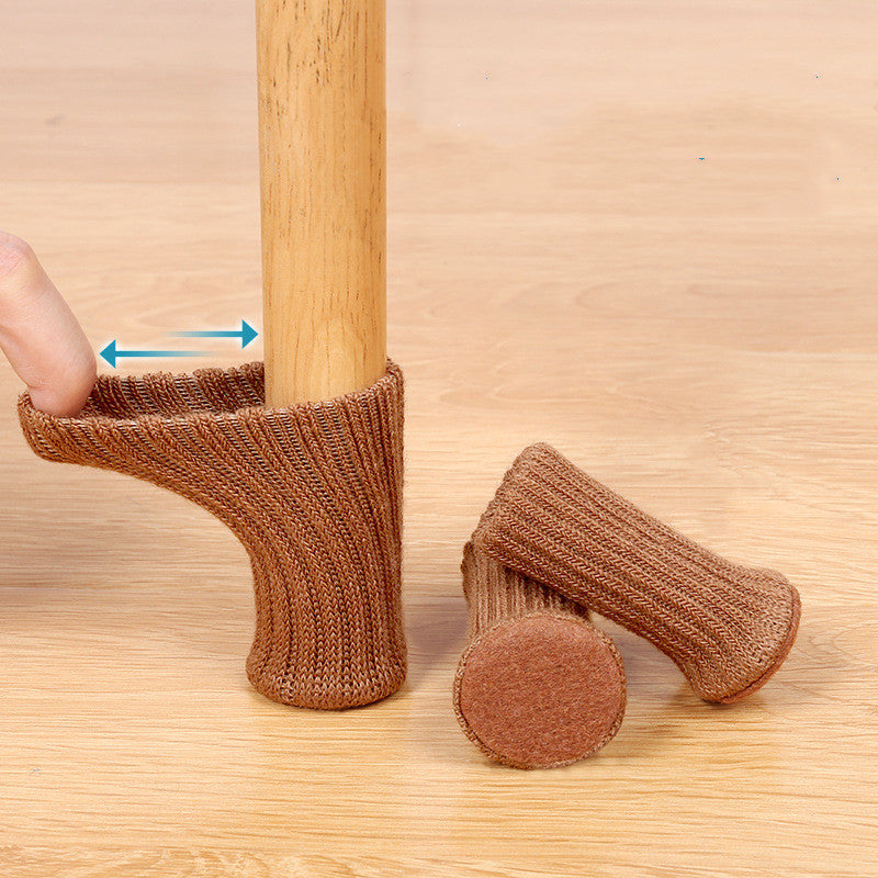 وسادات عالية المرونة لحماية الأرضيات، جوارب مانعة للانزلاق، أغطية للقبعة