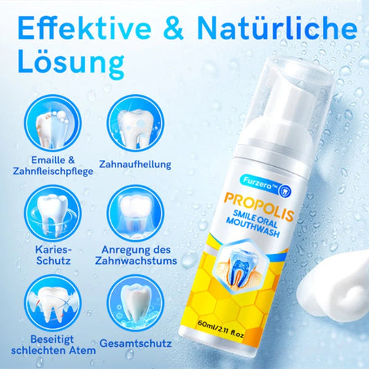 معجون أسنان رغوي لتنظيف الأسنان والعناية بها